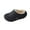 Dark Gray, variant on Slippers for Women Waterproof Winter Warm Soft Cozy Fuzzy Indoor Outdoor Striped Slip-On House Slippers