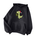 thumbnail image 1 of WZXFASHION Chandail à Capuche de Noël Mignon pour Femmes Automne Hiver avec Poche jusqu'à 50 % de Réduction, 1 of 3