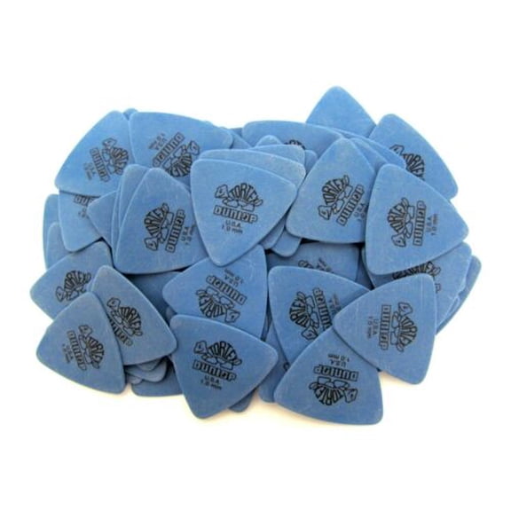Dunlop Guitar Picks 72 Pack Tortex Tri 1.0mm 431R1.00 Blue
