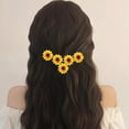 thumbnail image 4 of 20 PCS Daisy Hair Clips, Daisy Flower Hair Clips, Vintage Sun Flower with Hair Alligators Clips Hair Barrette for Women Wedding Hair Accessories for Brides, 4 of 6