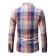 thumbnail image 3 of Camisa Casual Con Botones A Cuadros Para Hombre, 3 of 8