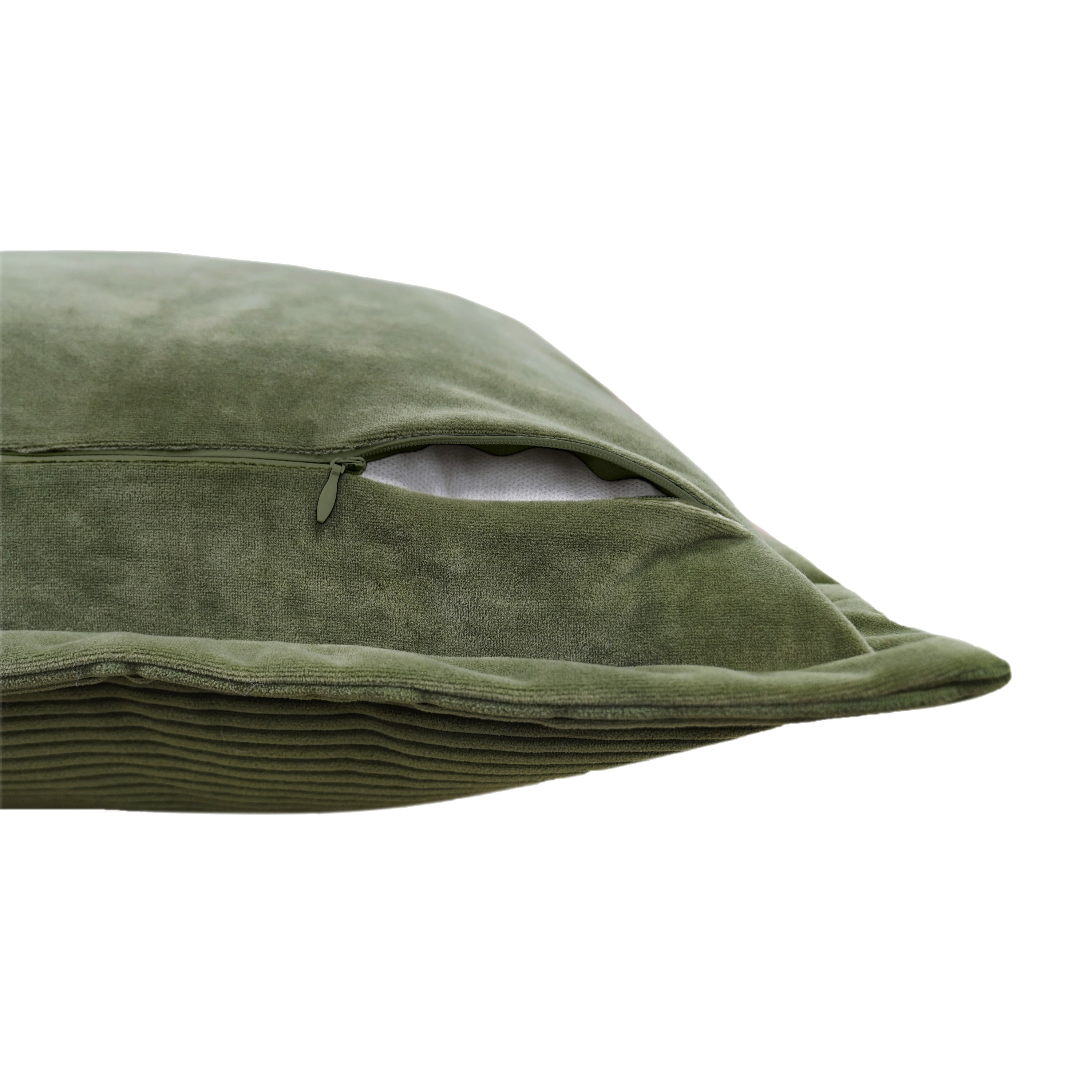 Mainstays Cord Vel 18 " 2pk Grn Covers Only