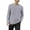 Gris, variante sur Letdown T-Shirt à Manches Longues Coupe Régulière pour Hommes Col Rond Tee Uni Évacuant l'Humidité T-Shirts Décontractés Couleur Unie Léger Doux Élégant T-Shirts