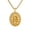 Golden, variant on Premium Stainless Steel Jesus Round Pendant Necklace Hip Hop Men Fashion Jewelry