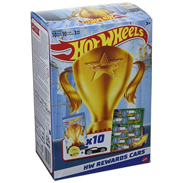 Paquete surtido de 10 vehículos Hot Wheels a escala 1:64