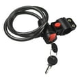 thumbnail image 1 of Bike Key Lock Chain Cycling Bicycle Bike Trolly Security Steel Wire Cable Locker, 1 of 9