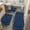 Navy Blue, variant on NTYNTY Super Absorbent Non-slip Bathroom Mat Set of 3,Super Soft and Comfortable Advanced Bath Blanket,Home Decoration Mat,French Grey.