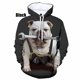 thumbnail image 3 of Sudadera con capucha informal de moda para hombre, sudadera con estampado 3D de bulldog, sudadera holgada de talla grande para primavera y otoño, 3 of 4