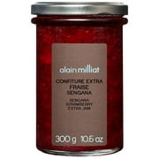 Alain Milliat Sengana Strawberry Jam, 10.6 Oz One 300g Glass Jar  GMO-Free  Imported from France