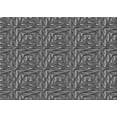 thumbnail image 1 of Ahgly Company Indoor Rectangle Patterned Black Cow Black Area Rugs, 2' x 3', 1 of 6