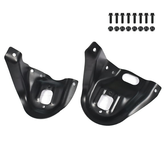Genrics Pair Rear Upper Shock Mount Bracket Kit Driver & Passenger Side Replacement for Chevy GMC K1500 K2500 K3500 Pickup Truck Tahoe