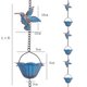 thumbnail image 2 of Cadena de Lluvia Decorativa Xihbxyly En Cobre 2,4 metros, 2 of 7