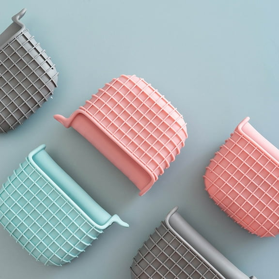 Conditiclusy BBQ Tray Aqua Non-slip Silicone Oven Mitts