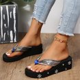 thumbnail image 1 of Sandalias de tacón con plataforma de diamantes de imitación para mujer, sandalias con punta de pellizco, zapatos romanos, sandalias informales con punta abierta Wmkox8yii  ytu8329, 1 of 7