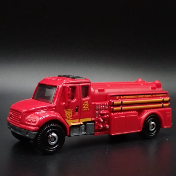 Open Box FREIGHTLINER M2 106 FIRE TRUCK EL SEGUNDO FIRE DEPT 1:64 MB SCALE DIECAST MODEL