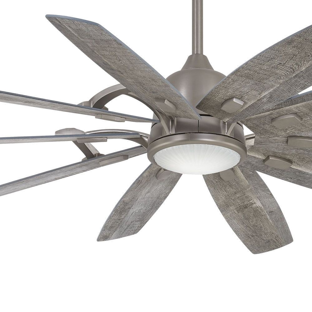 Minka Aire Fans - Barn - Smart Ceiling Fan with Light Kit in Contemporary Style