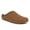 Chestnut, variant on Mens Brown Removable Insole Slipperooz Round Toe Slip On Slippers Shoes 10 M