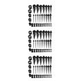 thumbnail image 2 of Transemion 36 Pieces Ear Gauges Stretching Kit Expanders 14G-00G Plugs Black 36 Pcs 3Set, 2 of 6