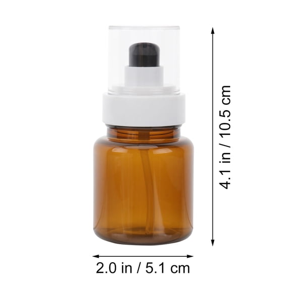 Greenadscape 3-Pack Travel Size Lotion Bottles 80ml Refillable Leak-Proof Containers for Toiletries