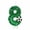 I, variant on Oioii Birthday Number Candles Soccer Birthday Candles for Cake, Fun Glitter Birthday Candles Cake Cupcake Topper for Kids Adults Party Anniversary Supplies,G
