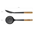 thumbnail image 3 of Cuchara Espumadera STAUB de Silicona Libre de BPA con Mango de Madera, 3 of 5