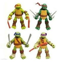 Teenage Mutant Ninja Turtles Classic Collection TMNT 4 Pc Action Figures Toys