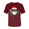 thumbnail image 4 of Tops para hombre, blusas y camisas de manga corta con cuello redondo para hombre, camiseta informal con cuello redondo y estampado para hombre, blusa de manga corta, blusa de poliéster para hombre, 4 of 4