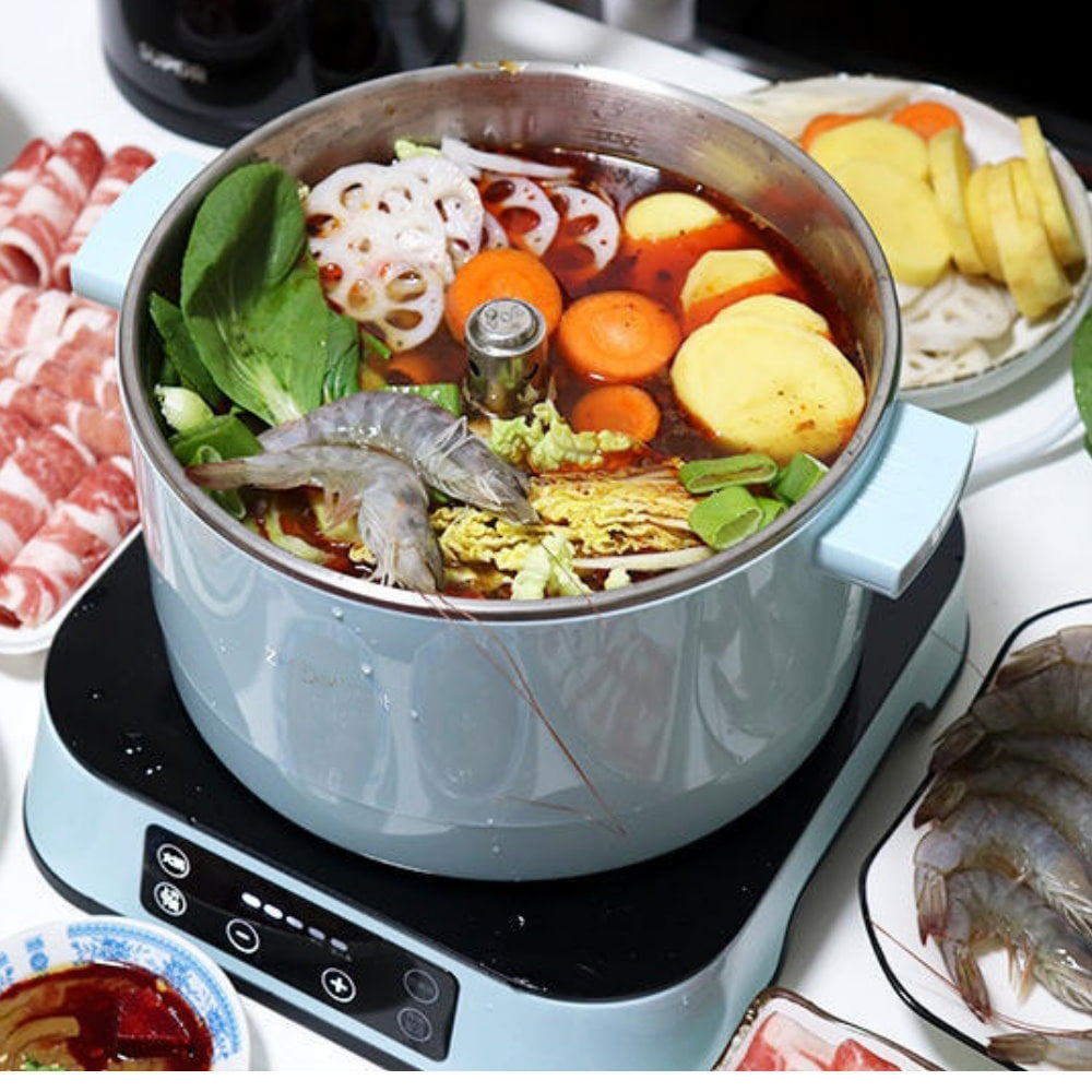 Get Aroma Auto Lifting Electric Hot Pot and Multi-function Cooker