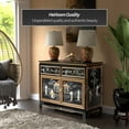 thumbnail image 4 of Red Lantern Black Lacquer Sideboard - Royal Ladies, 4 of 7
