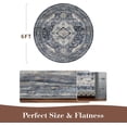 thumbnail image 3 of Boho Area Rug x Machine Washable Rugs for Living Room Non Slip Soft Carpet Geometric Jacquard Textu Carpet for Bedroom Dining Room Nursery Office Living Room Rug, 3 of 8