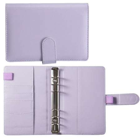 

Sakupycq A6 Leather Notebook Binder Can Supplement Loose-Leaf Notes Change Storage Book “D” (Clearance)