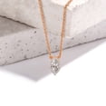 thumbnail image 3 of Diamond Pendant Necklace| 2 ct IGI Certified Marquise Shape | Flaire Halo Lab Diamond Pendant Necklace 14K Rose Gold | FG-VS1-VS2 Quality Friendly Diamonds, 3 of 6