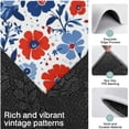 thumbnail image 3 of Pioneer Flower Floral Print Pattern Kitchen Rugs Sets Of 3,Kitchen Runner Rugs Non Skid Washable,Decorative Kitchen Floor Mats for Kitchen,Sink,Laundry,17"x30"+ 17"x47" + 17"x59", 3 of 6