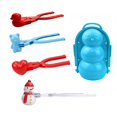 thumbnail image 2 of Herrnalise Good Toys for 9 Years Old Snow Snowball Maker Clip Maker Animal Shaped Snow Sand Mold Tool Winter Snow Toys Kit, 2 of 8