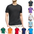 thumbnail image 6 of FAIWAD Athletic Shirts for Men Short Sleeve Quick Dry Workout Running Gym Tops Lightweight Stretch Sport Shirts, 6 of 6