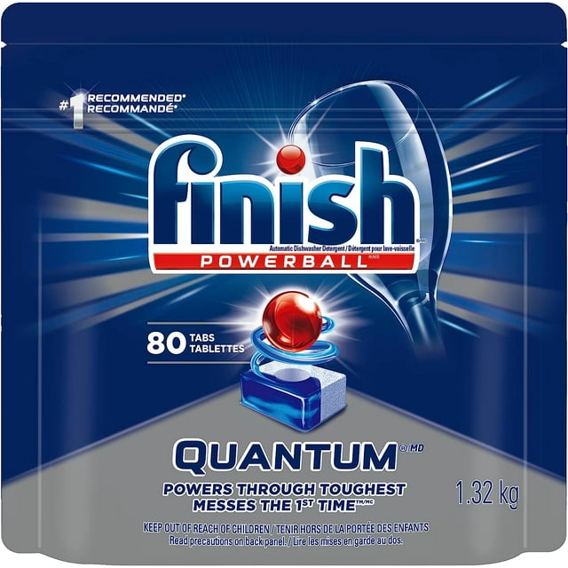 Finish Quantum Max detergente para lavavajillas Fresh Mega Value Pack 80 tabletas