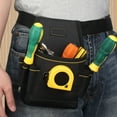 thumbnail image 4 of CIMAXIC Black Maintenance Tool Waist Pouch with Adjustable Straps for Repairing Tools, 4 of 8