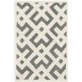 thumbnail image 2 of SAFAVIEH Chatham Jackson Geometric Wool Runner Rug, Dark Grey/Ivory, 2'3" x 9', 2 of 10