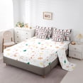 thumbnail image 5 of Castle Fairy Animal Deer 7-Piece Queen Teens’ Christmas Nutcracker Winter Snowflake Lightweight Bedding Set, 5 of 8