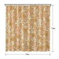 thumbnail image 5 of Waterproof Beautiful Colorful Floral Shower Curtain 72x72 Inch Boho Style Polyester Unique Shower Curtain for Bathroom Hotel Home Decor with 12 Plastic Hooks, 5 of 5