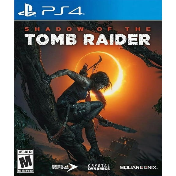 Restored Shadow of the Tomb Raider (Sony PlayStation 4, 2018) Fighting Game (Refurbished)