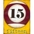 thumbnail image 2 of Goldberger, Jennifer 12x14 White Modern Wood Framed Museum Art Print Titled - Graphic Pool XV, 2 of 4