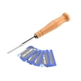 thumbnail image 5 of Jinsinto Bread Cutter Dough Bread Scoring Lame Toast Knife Razor Tool With 5 Replaceable Blades Protective Cover For Professional, 5 of 5