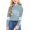 2-Light Blue, variant on Girls Christmas Hoodies 2025 Long Sleeve Holiday Cute Graphic Hooded Sweatshirt with Pockets Kids Pullover Tops