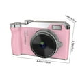 thumbnail image 5 of Viflosae Digital Canera Camara Fotografica CCD High Definition Macro Digital Camera 2.3 Screen 16X Autofocus Recording Front and Rear Double Cameras Portable Student Camera, 5 of 9