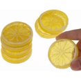 thumbnail image 3 of 20 PCS Artificial Apple Assorted Colors Slices Decoration Faux Realistic Watermelon Block Vegetable Ornament Lifelike Pineapple Fruit Model Display Home Kitchen Table Office, 3 of 3