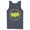 Navy Blue, variant on Men's Batman Logo Cute Cartoon  Tank Top Royal Blue 2X Large