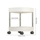 thumbnail image 3 of Organizador de almacenamiento esquinero para baño con 4 niveles desmontables, ruedas giratorias y orificios de drenaje., 3 of 5