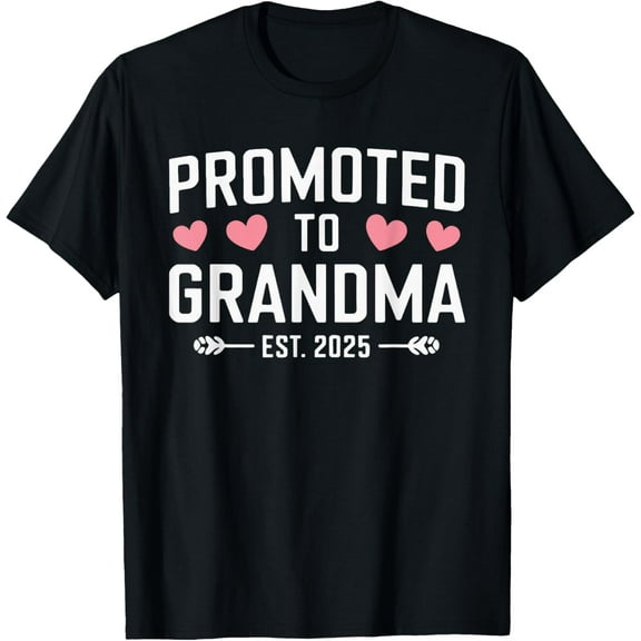 Promoted To Grandma Est. 2025 T-Shirt
