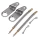 thumbnail image 1 of Extensión de válvula de llanta de cobre de 135 grados con adaptador de inflado de 180 mm para automóvil, motocicleta, RV, camión, 1 of 6